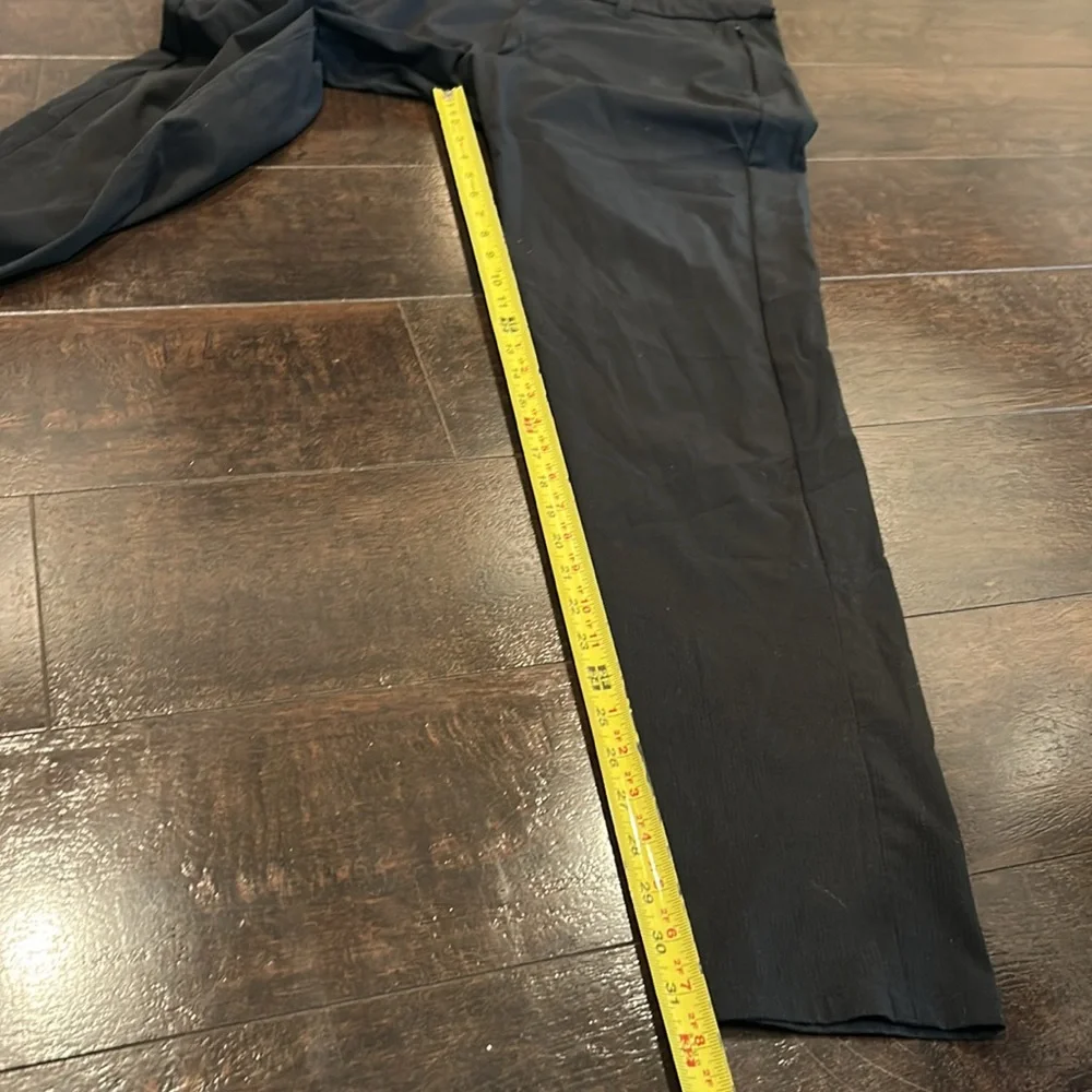 LULULEMON Commission Slim-Fit Pant 32” Black Waffle Pants